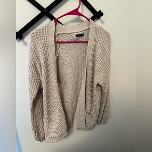 Cream cardigan size medium!